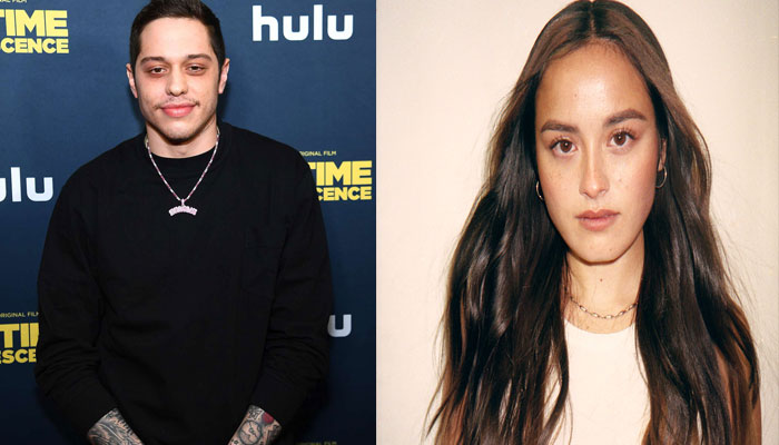 Pete Davidson, Chase Sui Wonders spotted outside his apartment in NYC