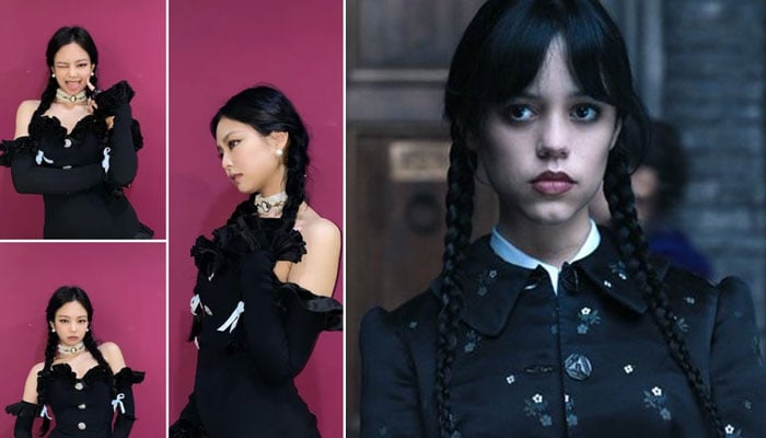 BLACKPINK Jennie gives off major Wednesday Addams vibes In latest concert