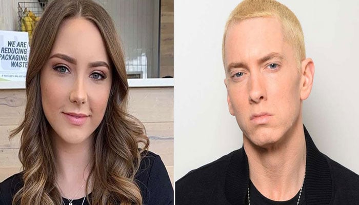 Eminems daughter Hailie Jade Scott steals dads jacket reveals on Tik Tok