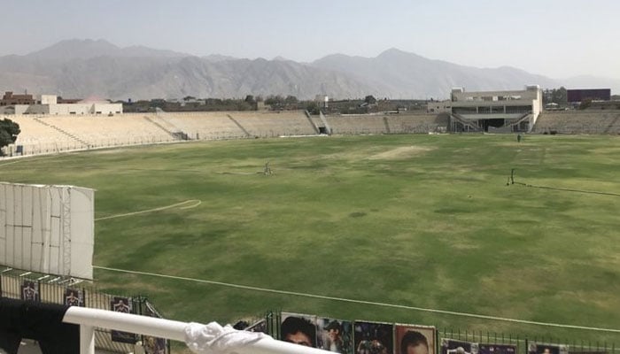 Bugti Stadium in Quetta. — Twitter/@AzharAli_