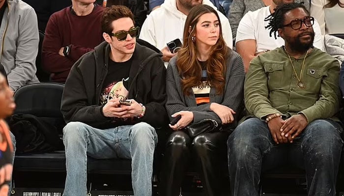 Pete Davidson enjoys basketball game with sister Casey in New York