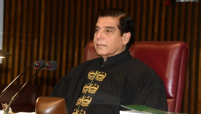 National Assembly Speaker Raja Pervaiz Ashraf. — Twitter/NAofPakistan