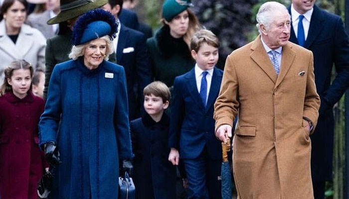 Prince Louis cheered up Camilla with his company at Christmas