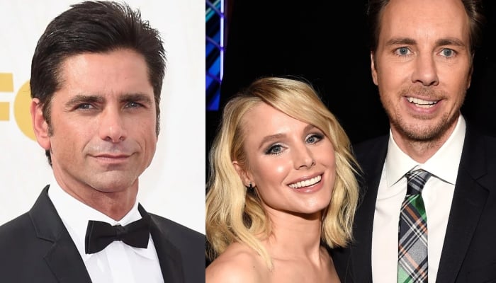 John Stamos confessed to Dax Shepard he almost went out with his now-wife Kristen Bell