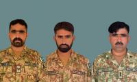 Three soldiers martyred in fight with terrorists in Kurram