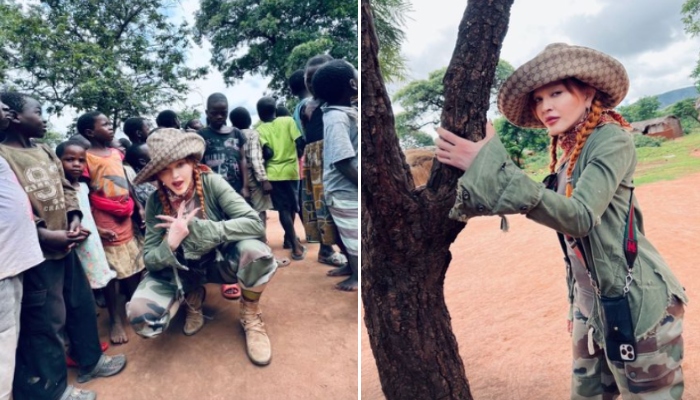 Madonna teases demo version of ‘Back That Up To The Beat’ on Malawi tour