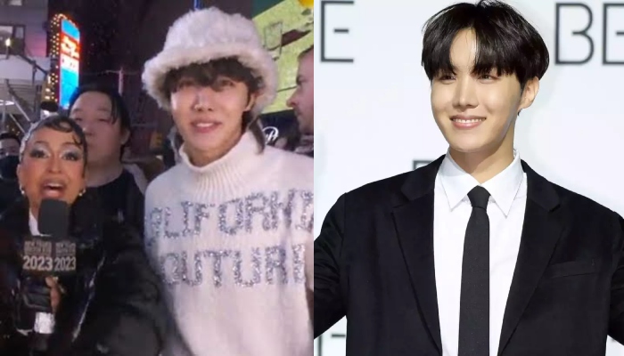 BTS J-hopes reaction to Liza Koshys out of the blue comment on New Year eve goes viral