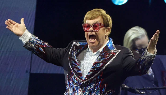 Elton John reacts as ‘Hold Me Closer’ ranks no. 1 on the Billboard reader poll