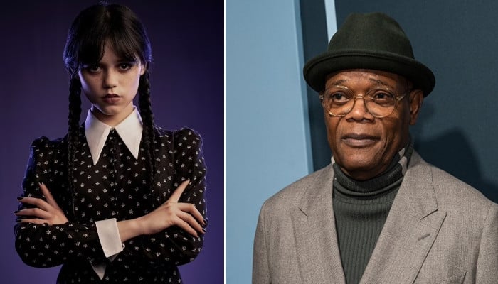Wednesday Addams tattoo meant to depict Jenna Ortega goes viral for Samuel  L Jackson resemblance  Daily Mail Online