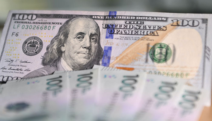 An undated image of the US dollar. — AFP/File  Pakistan imports threatened as forex reserves hit eight-year low 1027840 9408597 Dollar   AFP updates