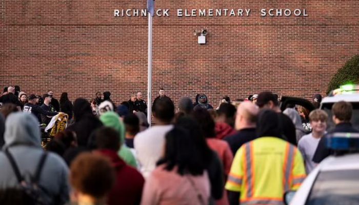 No students were hurt in the incident at Richneck Elementary School in the coastal city of Newport News.— Twitter/@MikeSington