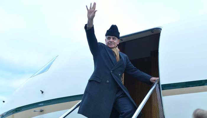 Prime Minister Shehbaz Sharif departs from Istanbul International Airport after the successful completion of his two-day official visit of Turkiye in November 26, 2022. — APP