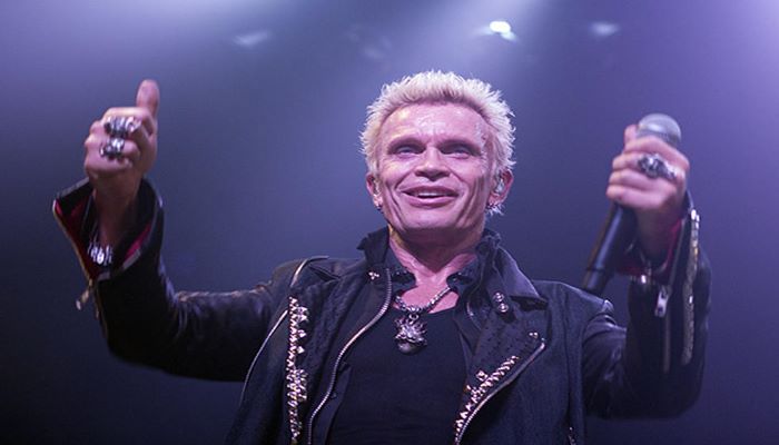 Billy Idol honored with star on Hollywood Walk of Fame