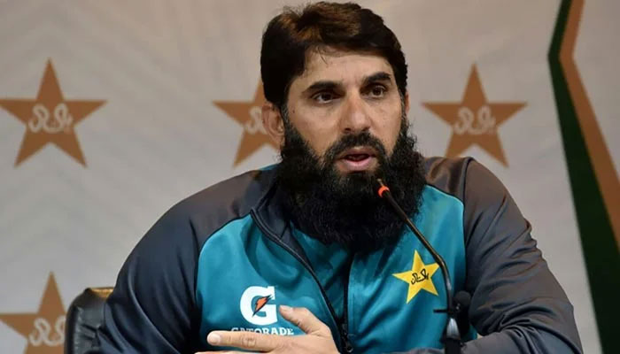 Former captain and head coach of the Pakistan cricket team, Misbah-ul-Haq. — AFP/File
