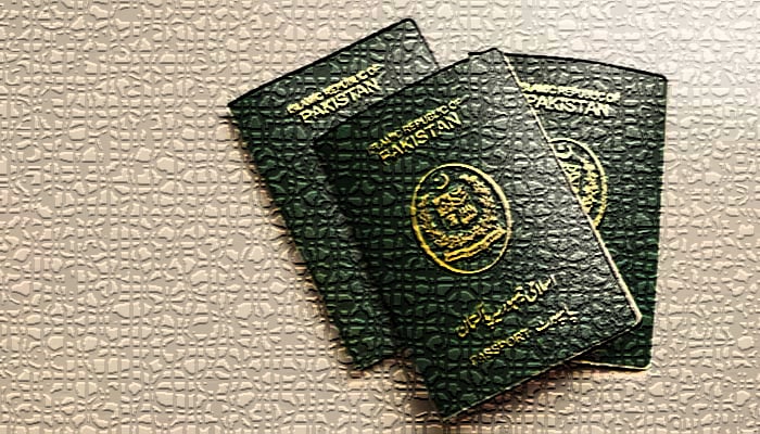 An illustration of the Pakistani passport. — Geo.tv/illustrations