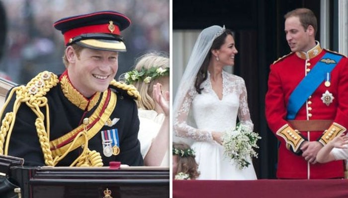 Prince Harry was 'forced' to pose as Prince William best man in Kate Middleton wedding
