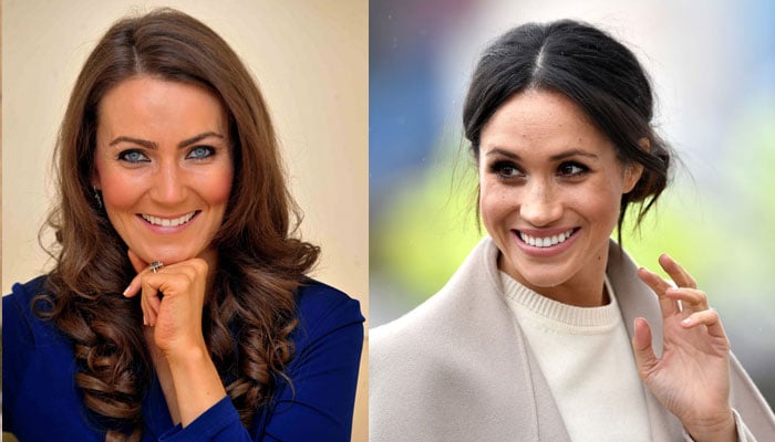 kantsten udslæt frokost Kate Middleton doppelganger is 'sympathetic' towards Meghan Markle
