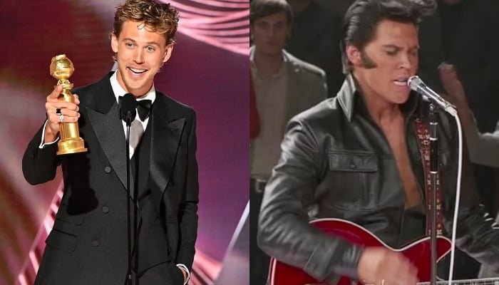 Austin Butler picks Golden Globe Award for Elvis by speaking in Elvis Memphis drawl