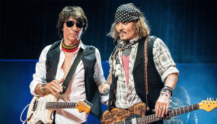 Johnny Depp was at Jeff Beck’s ‘bedside when he died’: ‘Still processing this news’