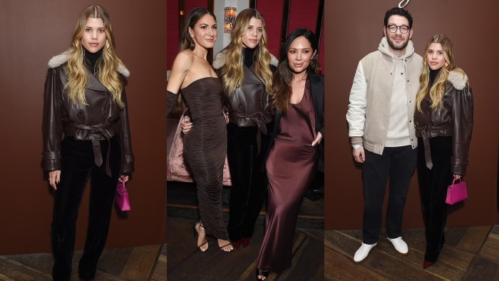 Sofia Richie spotted in an enjoyable night out with fiancé Elliot Grainge