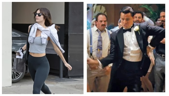 Camila Morrone melangkah keluar saat mantannya Leonardo DiCaprio menghabiskan waktu di Miami