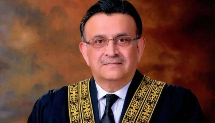 Chief Justice of Pakistan Umar Ata Bandial. — Supreme Court of Pakistan website/File