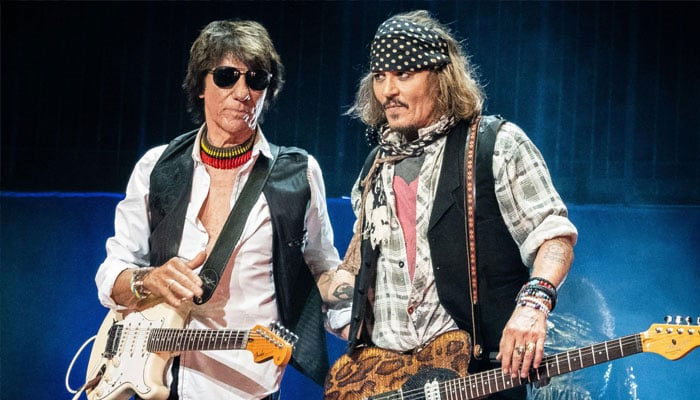 When Johnny Depp gushed over guitarist pal Jeff Beck for letting him live at his home