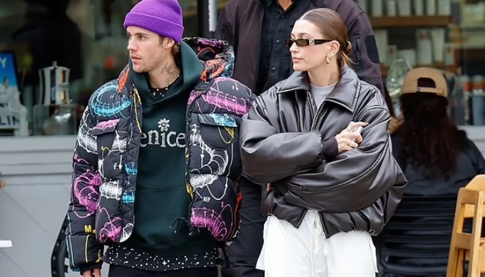 Justin and Hailey Bieber head out for lunch after attending Lori Harveys star-studded birthday party