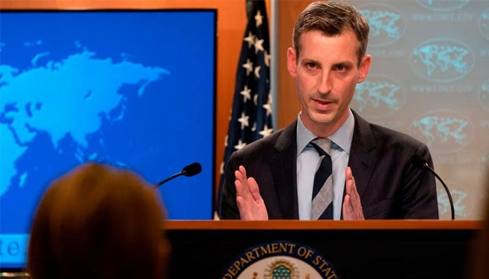 An undated image of US State Department Spokesperson Ned Price. — AFP/File