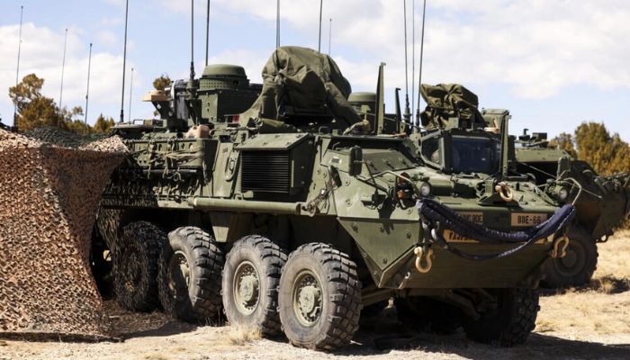 ABD, Ukrayna'ya 90 Stryker zırhlı personel taşıyıcı sağlama sözü verdi.— AFP/dosya