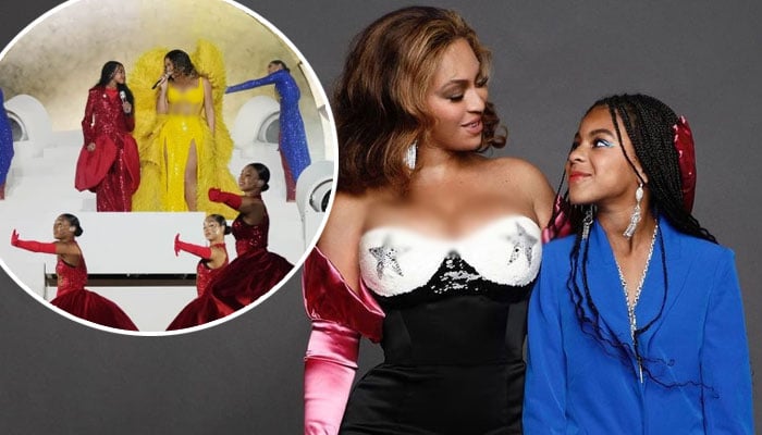 Beyoncé brings daughter Blue Ivy to stage for a duet during Dubai concert
