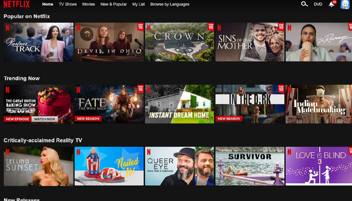 Netflix tops streaming charts amid content spending decline