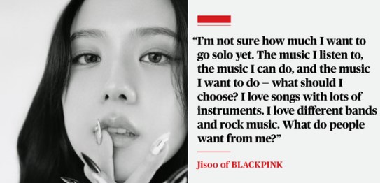 BLACKPINKs Jisoo shares shocking revelation about her solo debut