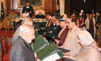 Khyber Pakhtunkhwa caretaker cabinet sworn in