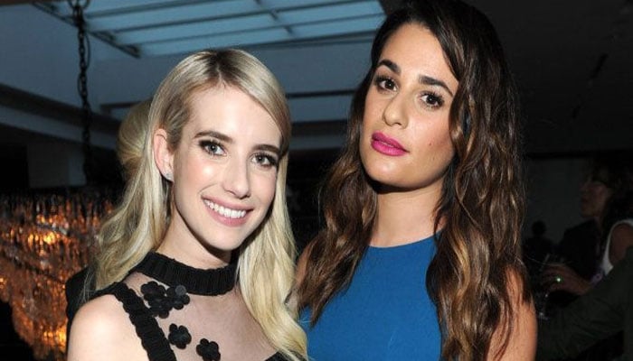 Emma Roberts joins in to poke fun at Lea Michele for rumour that she cant read: Never Been in a Book Club Together