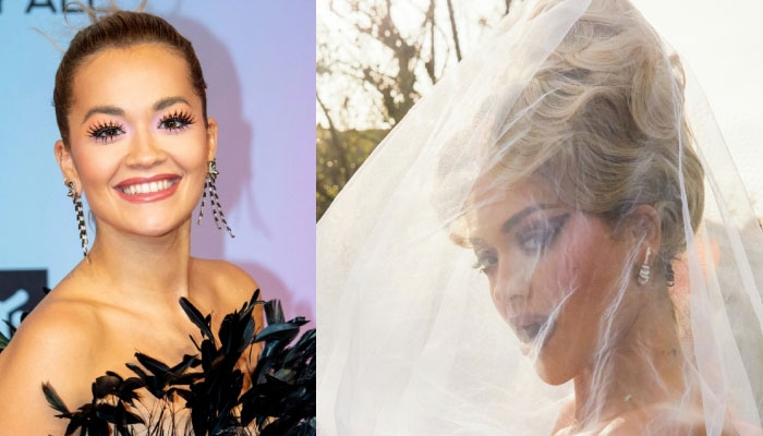 Rita Ora says bridal gown in You Only Love Me video Not her actual wedding gown with Taika Waititi