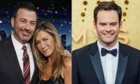 Jimmy Kimmel Wants To See Close Pals Jennifer Aniston, Bill Hader Together: Insider 
