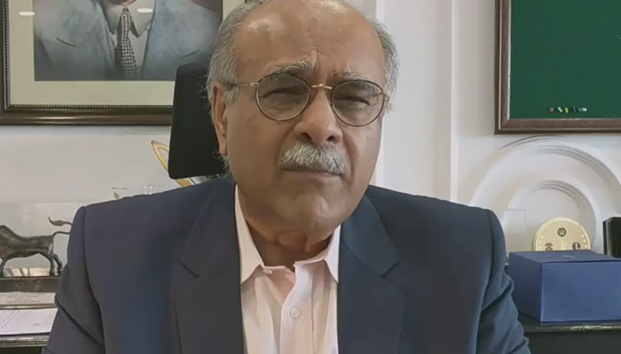 Najam Sethi. Screengrab of a YouTube video.
