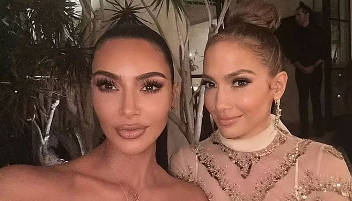 Jennifer Lopez receives heat for posing with Kim Kardashian at recent event