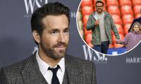 Ryan Reynolds Makes Rare Appearance With Daughter James At Wrexham Soccer Game