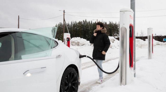 Arctic cold 'no sweat' for electric cars