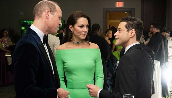 Prince William, Kate Middleton teased by Oscar-winning actor Rami Malek