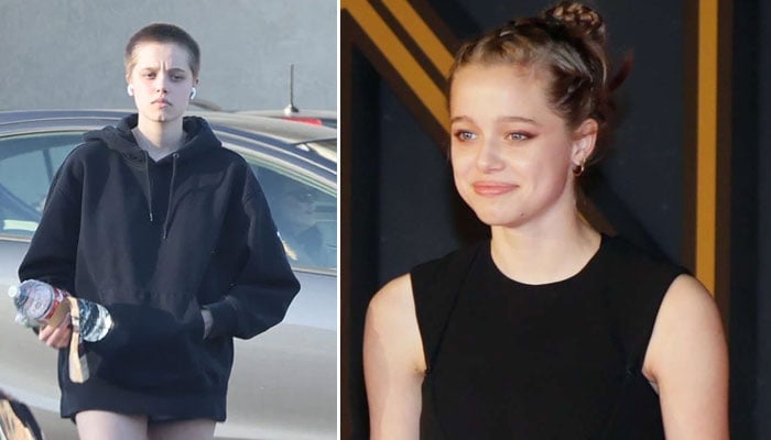 Shiloh Jolie-Pitt Puts Her Fresh Buzz Cut On Display During L.A Outing
