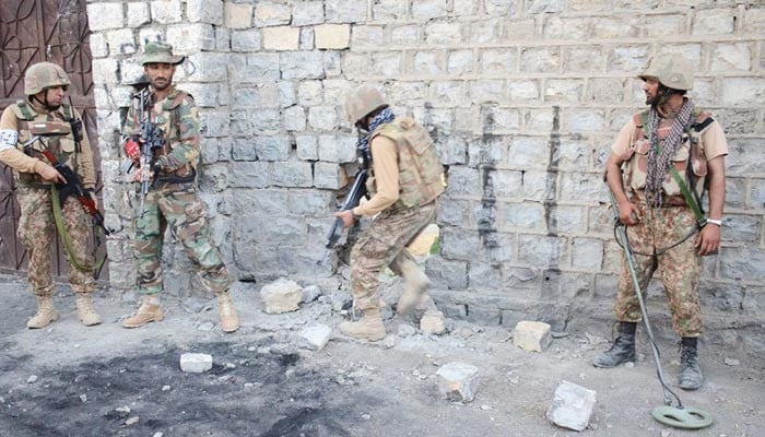 Two terrorists eliminated in exchange of fire in North Waziristan