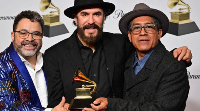 Music’s brightest stars bring their fashion to Grammys red carpet