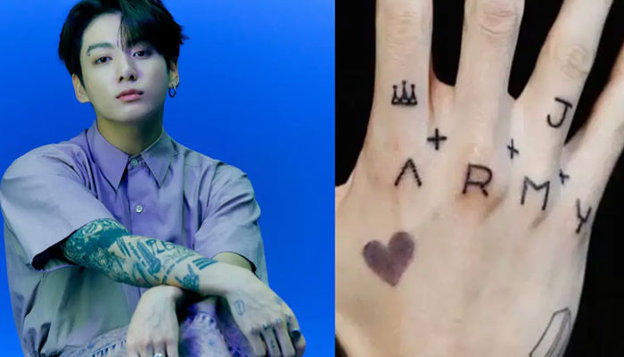 BTS Jeon Jungkook Has Us Begging For Mercy As He Flaunts His Tattoo Sleeve  During Dreamers MV Shoot  News18