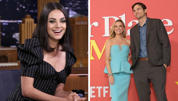 Here’s how Mila Kunis reacted to Ashton Kutcher, Reese Witherspoon’s ‘awkward’ red carpet photos