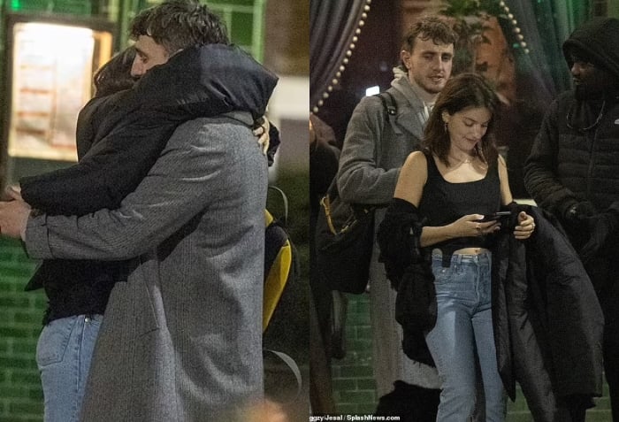 Paul Mescal spotted on a night out with Normal People co-star India Mullen