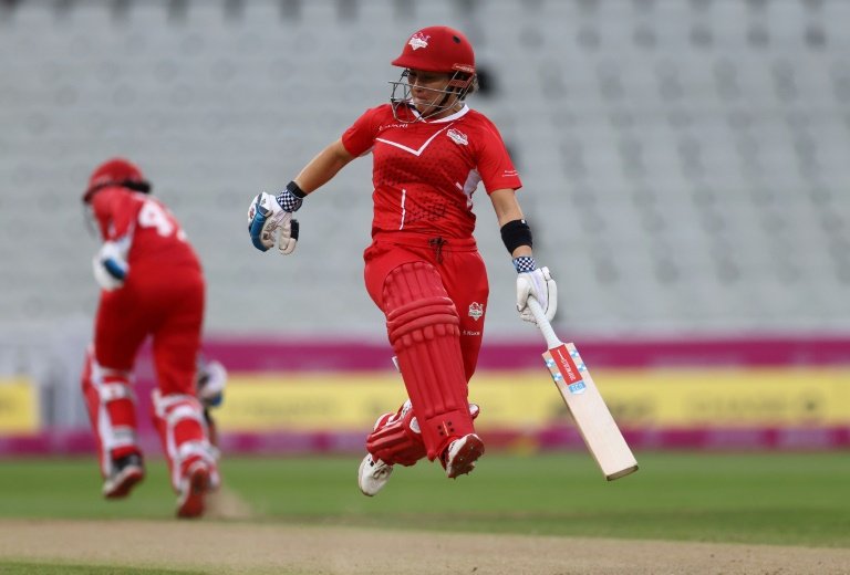 Teenager Alice Capsey (right) was Englands top runscorer at the 2022 Commonwealth Games. — AFP/File