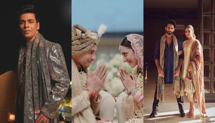 Karan Johar, Shahid Kapoor, Mira Rajput opted for royal looks for the ceremony